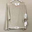 Treasure & Bond Women’s Rib Pullover Sweater Beige Oatmeal Size Small NWT Photo 7