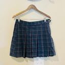 American Eagle  Plaid Pleated Mini Skirt Photo 3