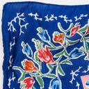 Givenchy Vintage  Paris Pink & Blue Floral Scarf Wraps Photo 6