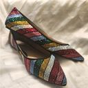 mix no. 6  Irela Flat Ballet Shoes Multi Colored Rhinestones Women’s Size 6.5 Photo 3