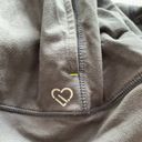 Live Love Dream AéRopostale  1/4 zip pull over longsleeve shirt top gray green Large Photo 4