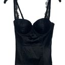 Guess  Bustier Lace Corset Black Top Photo 0