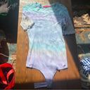 n:philanthropy  Suri Pastel 100% Cotton Tie Dye Short Sleeve Bodysuit Photo 1