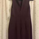 EXPRESS  Mock Neck Cap Sleeve Back Zipper Midi Sheath Dress - Small Photo 7