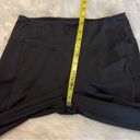 Athletic Works FREE  Black Capri Workout Leggings Women’s Size Medium Mesh Panels Photo 7