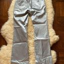 Guess 2000s era Y2K satin pants baby blue  flare low rise pants Photo 6