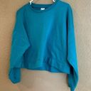 All In Motion  Lot-two cropped sweatshirts in size xs in both teal and hot pink Photo 4