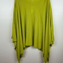 J.Jill NWT  Linen Blend Tasseled Poncho in Citron Size XL-3X Photo 1