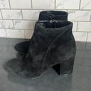 INC Black Suede Booties Photo 0