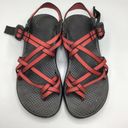 Chaco Sandals Shoes Womens Zong Sport Hiking Camping  Athletic Shoe Red Black 6 Photo 1