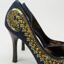 Anne Michelle Vintage Y2K  Sequin Beaded Heels Photo 10