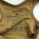 SheFit  NEW Sports Bra NWOT Perfect Lounge Bra Size XSmall Zipper Front Photo 3