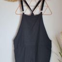 Torrid , New, Black Shortall Stretch Linen Blend 3.5" Short Overalls 1X 14-16 Photo 13