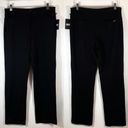 DKNY NWT  Women's Stretch Crepe Fixed Waist Skinny Pant Black Solid Size 8 Photo 2