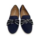 Life Stride  Velocity Blue Canvas Slip On Flats Photo 1