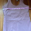 Girlfriend Collective Dusty Rose Scoop Sleeveless Unitard Jumpsuit Sz XL Photo 5