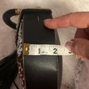 Sam Edelman  MULTI STONED HANDBAG WITH LEATHER TASSLE and HARD SHELL CASING Photo 12