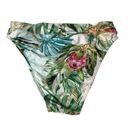 PilyQ New  tropical high waisted bikini bottom. Small. Photo 7