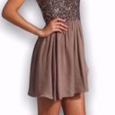 Parker Strapless  sequin dress Photo 2