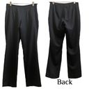 Brooks Brothers 346  Caroline Fit Black Wool Pant Size 8 Petite Photo 1