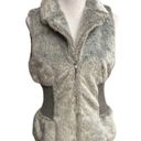 Romeo + Juliet Couture  Faux Fur Vest Gray Size Medium Photo 7