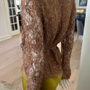 Chetta B  Gold Lace Wrap Going Out Top or Jacket in size 10 Photo 11