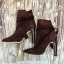 Joie Dark Brown Chap Tassel Boots Size 38.5 Photo 4