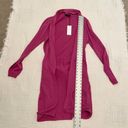 BCBGMAXAZRIA  open front belted cardigan long sweater large SP2 9001 Photo 3