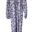 Hill House  the Simone Dress Lilac Tonal Floral print size L NWT Photo 1