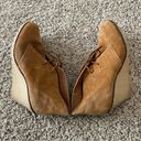 Kelsi Dagger  Fanetta Brown Suede Lace Up Chukka Wedge Booties Size 9.5 Photo 3