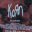 Korn Logo FTL 25  tiedye Tshirt size extra large Photo 3