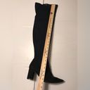 Wild Diva Lounge  faux suede over the knee boots heeled women size 10 Photo 9