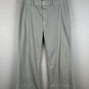 Driftwood  Womens 28 Charlee Wide Leg Crop Boho Jeans Stretch Denim Mint Green Photo 0