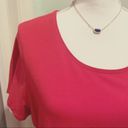 kim rogers  Fuchsia Basic Tee T Top XL Photo 1