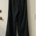 Larry Levine Black Pinstripe Pants Size 4 Photo 1