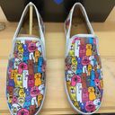 Nurse Mates Adela Multi Pets Print Slip On Sz 8 Photo 4