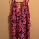 Rococo Sand Pink Floral Ruffle Wrap Dress Photo 3