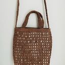 Madewell Woven Straw Mini Pocket Transport Tote Photo 2