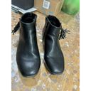 Comfortview  Angelia Black Faux Leather Ankle Bootie - Size 7.5 Photo 3