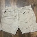 Ralph Lauren Vintage Polo  Cut off Tan Corduroy Shorts Photo 0