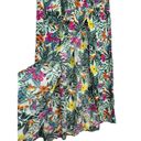 Cacique Swim by  Tropical Flamingo Midi Skirt 18/20 Multicolor Floral Side Slits Photo 2