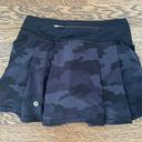 Lululemon Pace Rival Mid-rise Skirt In Black Camo Photo 1