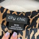 City Chic  | Jemma Top in Geo Animal Print Photo 3