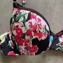 Kenneth Cole  Floral Push-Up Bikini Top Size 34 B/C Photo 4