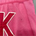 PINK - Victoria's Secret  Pink Logo Y2K Fleece Cut-off Loungewear Sweat Shorts Photo 2