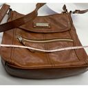 Relic  square crossbody handbag brown faux leather Photo 6