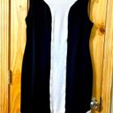 Style & Co . size 12 slimming black and off-white stretch dress Photo 0