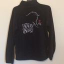 Disney Broadway Beauty and the Beast Jacket black zip up Photo 4