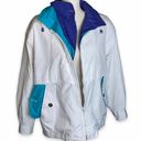 London Fog White And Blue  Jacket Medium Photo 5