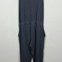 Sundry ‎ 2 Jumpsuit Womens Medium Gray Jogger Sleeveless Drawstring Casual Lounge Photo 8